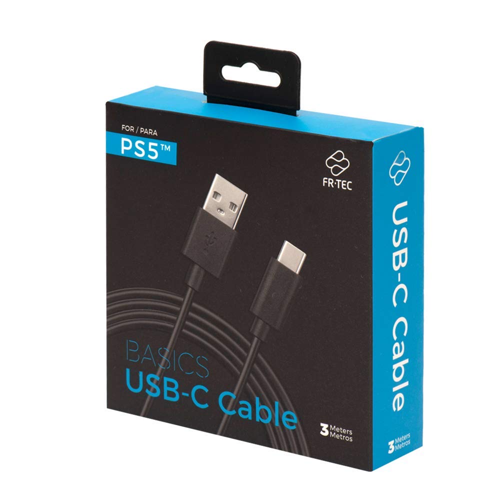 Frtec - Cable Usb-C Para Playstation 5, 3 Metros (Playstation 5) Frtec - Cable Usb-C Para Playstation 5, 3 Metros (Playstation 5)